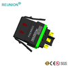 REUNION H系列塑料扁平3芯电源连接器