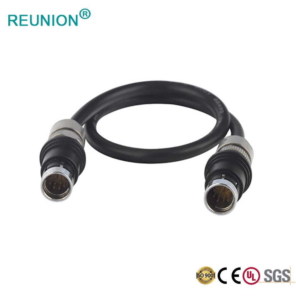 REUNION F系列短款360°屏蔽防水连接器