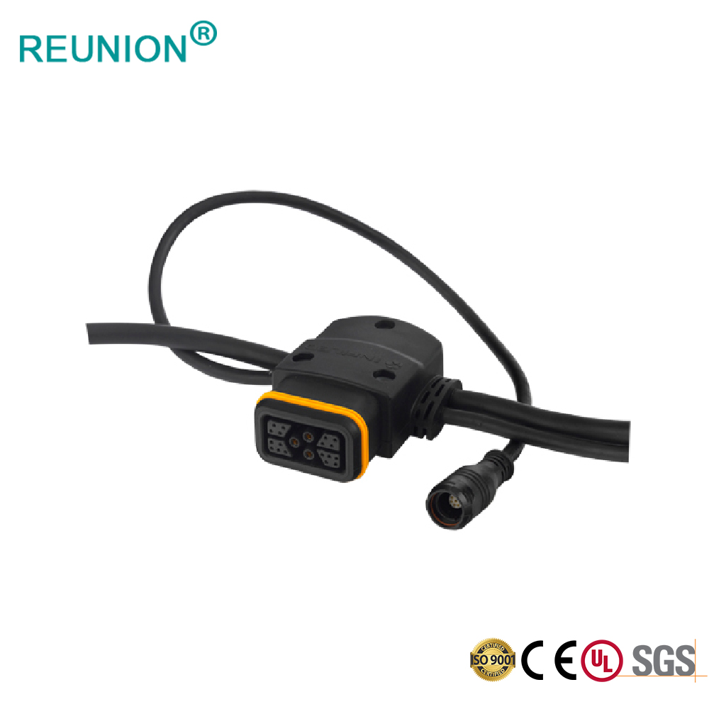 REUNION连接器生产厂家 可定制专业室内外LED照明设备连接器组件