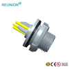 REUNION 1M系列螺纹锁定防水插座连接器