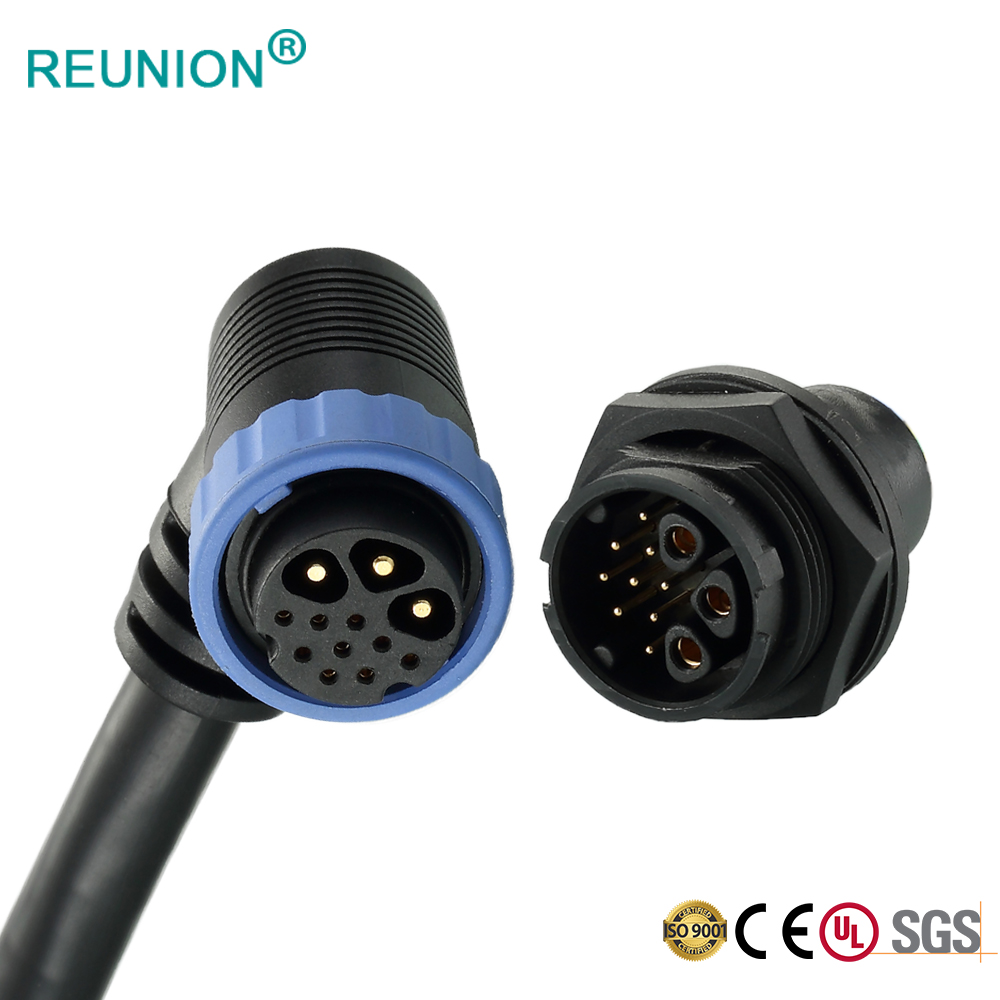 REUNION X系列 3+9电源信号混装连接器