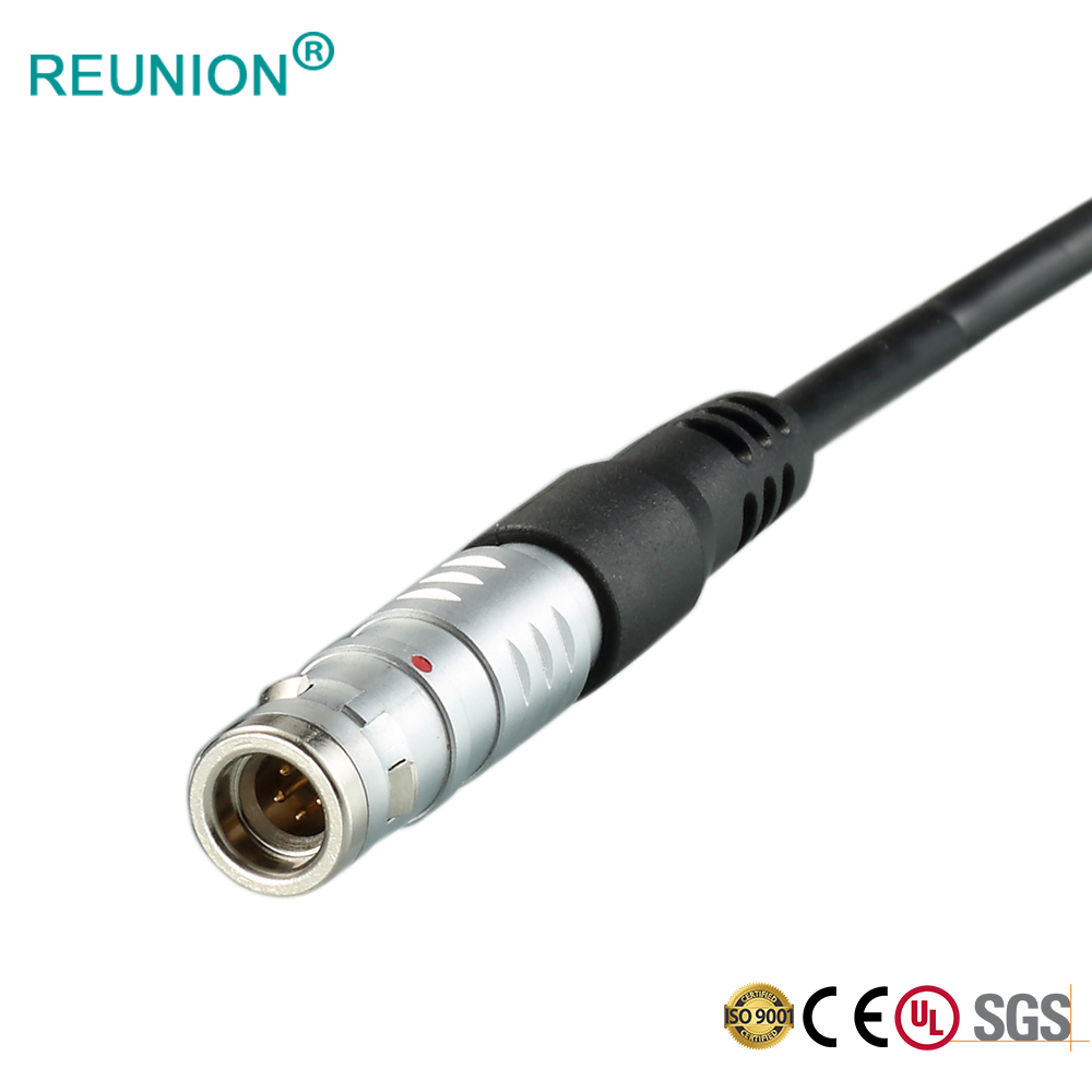 REUNION K系列推拉自锁连接器带线缆组件